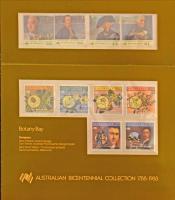 Ausztrália a Bicentenárium kiadásai dekoratív füzetekben, tokban. Érdekes, szép anyag