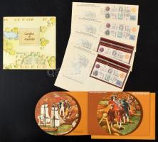 Ausztrália a Bicentenárium kiadásai dekoratív füzetekben, tokban. Érdekes, szép anyag