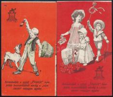 Franck kávé 2 darab számolócédula