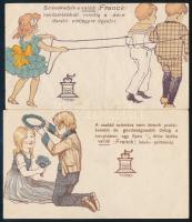 Franck kávé 2 darab számolócédula