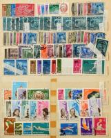 Vegyes régi román tétel sok sorral, összefüggésekkel 12 lapos A4-es berakóban, benne kevés bélyegzet...