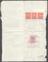 1932 Budakeszi, Weiss Manfréd Szanatórium fejléces működési bizonyítványa orvos részére, Tállyai Rót...