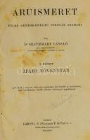 Szathmáry László: Áruismeret felső kereskedelmi iskolák számára. I-IV. köt. [Egybekötve]. Bp., 1923-1924, Lampel R. (Wodianer F. és Fiai), 227 p.; 147+(1) p.; 206 p.; 152 p. Félvászon-kötésben, kissé viseltes állapotban, helyenként foltos lapokkal, bejegyzésekkel, rajzokkal, firkákkal.