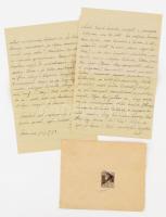 1919-ben olasz hadifogságból küldött levél Monte Cassino-ból, köztársaság bélyegzéssel.