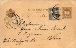 1900 Beckó, Trencsén, Sztrecsnó vár, kastély. Ezredéves Országos Kiállítás / Beckovsky Hrad, Trencia...