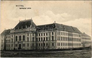 1908 Nyitra, Nitra; Igazságügyi palota. Fürst Sz. kiadása / Palace of Justice (r)