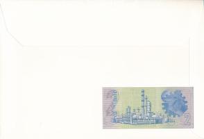 Dél-Afrika DN (1990) 2R felbélyegzett borítékban, bélyegzéssel T:UNC
South-Afrika ND (1990) 2 Rand ...