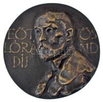 Csíkszentmihályi Róbert (1940-2021) 1973. "Eötvös Loránd-díj" bronz díjérem, eredeti, kopottas tokban (66-67mm) T:UNC,AU Hungary 1973. "Loránd Eötvös Award" bronze award medallion in original, worn case. Szign.: Róbert Csíkszentmihályi (66-67mm) C:UNC,AU