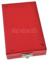 1964. "A Munka Érdemrend ezüst fokozata" ezüstözött, zománcozott bronz kitüntetés mellszal...