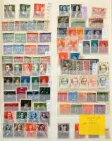 Hollandia gyűjtemény másodpéldányokkal, értékekkel 28 Schaubek berakólapokon. Magas katalógusérték é...