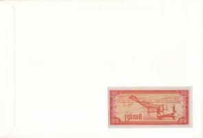 Kambodzsa 1979. 1/2R felbélyegzett borítékban, bélyegzéssel T:UNC
Cambodia 1979. 1/2 Riel in envelo...