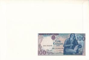 Portugália 1984. 100E felbélyegzett borítékban, bélyegzéssel, német nyelvű leírással T:UNC
Portugal...