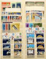 Tartalmas Űrkutatás motívum gyűjtemény a 80-as évek közepéig gyűjtve sok tengerentúlival, postatiszt...