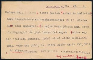 1946 18. díjszabás 200 milpengő egyes bérmentesítés távolsági levlapon