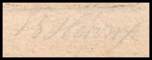 Bruno Héroux (1868-1944): Csokoládé (Schokolade). Rézkarc, papír, jelzett, körbevágva, kissé foltos,...