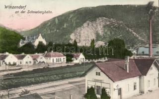Winzendorf Schneebergbahn railway station (EK)