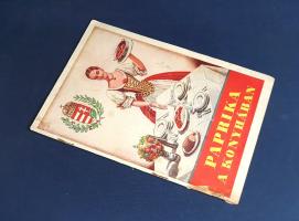 Herczeg Sándorné, Leisen Erzsébet: 
Paprika a konyhában. I. rész.
Budapest, (1941). Magyar Fűszerp...