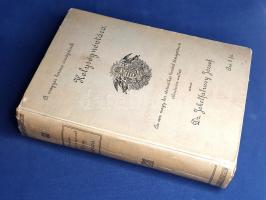 A Magyar Korona országainak helységnévtára az Országos Magyar Királyi Statisztikai Hivatal támogatása és ellenőrzése mellett. Szerkeszti Jekelfalussy József. (1888). Budapest, [1887.] Athenaeum Rt. ny. 912 + [28] p. + 2 t. (kihajtható jelmagyarázat). Az 1888. évi helységnévtár Magyarország, Erdély, a Felvidék, a Délvidék, illetve külön részben Horvátország valamennyi településének: városának, kis- és nagyközségének, pusztájának és tanyájának, telepének közigazgatási katalógusa. A munka első 192 oldalán a települések járásonkénti és vármegyénkénti beosztása, majd a települések egyházügyi, posta- és távirda-igazgatósági és vasútfejlesztési; adóhatósági, hadügyi és csendőrségi; járásbírósági, bánya- és sajtóbírósági beosztása, végül a munka oroszlánrészét kitevő magyarországi és horvátországi adattár. 1888-ban még jócskán az 1898. évi közigazgatási rendelet előtt járunk, ennek megfelelően a nemzetiségi vidékek településnevei (Hunyad vagy éppen Árva megyében) gyakran tőrőlmetszett román, szlovák elnevezésűek. Az egyes településeknél külön-külön rovatban szerepel a községet alkotó házak száma, a lélekszám, a lakosság nemzetiségi és vallási adatai, a település törvényhatósági, közlekedési és távközlési kapcsolatai (utolsó vasútállomás, utolsó távírda, utolsó posta). A hatalmas munka impresszív demográfiai adattömeget mozgat, egyben körvonalazza a korabeli hazai statisztika rendszerező képességét. A kötet végén képes és szöveges hirdetések. Illusztrált, feliratozott kiadói egészvászon kötésben, márványmintás festésű lapszélekkel. Jó példány.