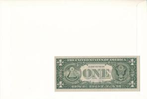 Amerikai Egyesült Államok 1985. 1$ felbélyegzett borítékban, bélyegzéssel T:UNC
USA 1985. 1 Dollar ...