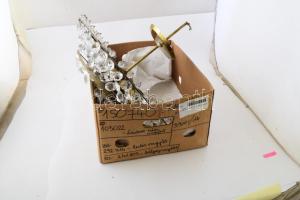 Kristály csillár 10 égővel d: 50 cm, néhány kristály lejött