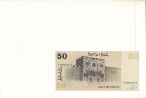 Izrael 1978. 50S felbélyegzett borítékban, bélyegzéssel T:UNC
Israel 1978. 50 Sheqalim in envelope ...
