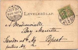 1902 Nagyvárad, Oradea; M. kir. honvéd laktanya. Helyfi László kiadása / K.u.k. military barracks (a...