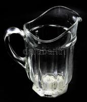 Vizes kancsó, masszív üveg, 24 cm