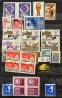 Kb 400 db levélzáró, pecsétbélyeg stb. 8 lapos A4 berakóban