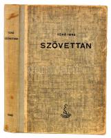 Törő Imre: Szövettan. Debrecen, 1948, Tudományegyetemi Nyomda, VIII+350 p.+ 30 t. Első kiadás. Kiadói félvászon-kötés, kissé viseltes borítóval, kissé foltos gerinccel, helyenként a fűzéstől elváló lapokkal, intézményi bélyegzőkkel.