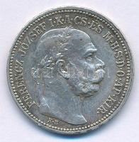 1915KB 1K Ag "Ferenc József" T:AU,XF patina
Adamo K5.1