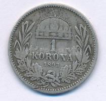 1893KB 1K Ag "Ferenc József" T:F Adamo K5