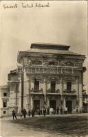 Caracal, Teatrul National / national theatre. Libraria Barat photo (EK)