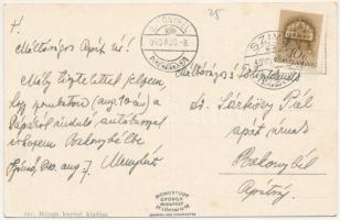 1940 Szímő, Szimő, Zemné; Községháza, Római katolikus templom és iskola, Vág részlet úszó hajómalomm...