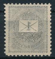 1889 1kr gépszínátnyomattal