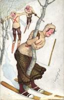 Ski accident s: Carl Josef