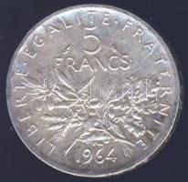 Franciaország 1964. 5Fr Ag T:2/3 ph.