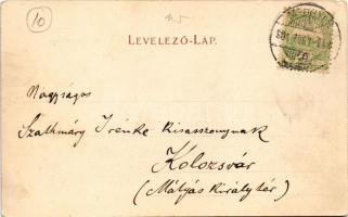 1904 Knechte (Bauernburschen) in Kirchentracht, Volkstrachten (Umgebung von Mediasch) aus Hermann Ki...