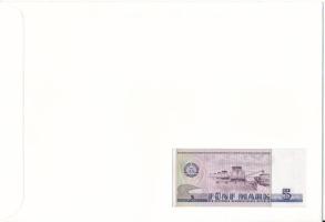 NDK 1975. 5M felbélyegzett borítékban, bélyegzéssel T:UNC
GDR 1975. 5 Mark in envelope with stamp a...