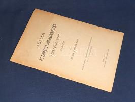 Barthos Kálmán: 
Adalék az erdélyi jobbágyadózás történetéhez. 1540-1571.
Budapest, (1908). Buschm...