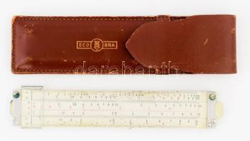 Eco Bra logarléc, bőr tokjában, h: 16 cm