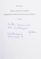 Simon János: Játék az életért, élet a játékért. Harsányi János élete és munkássága II. köt. DEDIKÁLT...