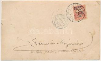 1903 Görgénysóakna, Görgény-Sóakna, Jabenita (Maros); óriás tutaj torlódása a hídnál, építkezés. Utó...