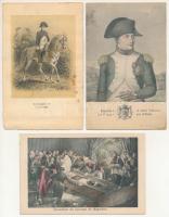 3 db RÉGI Napóleon képeslap / 3 pre-1945 Napoleon postcards