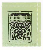 Érsekújvári Gimnázium 1842-1942 levélzáró