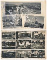 17 db RÉGI magyar és történelmi magyar város képeslap vegyes minőségben / 17 pre-1945 Hungarian and ...