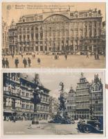 18 db RÉGI külföldi város képeslap, vegyes minőségben / 18 pre-1945 foreign town postcards in mixed ...