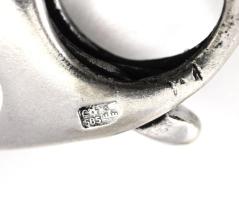 Fehérarany (Au) karlánc, jelzett, h: 19 cm, nettó 4,8g