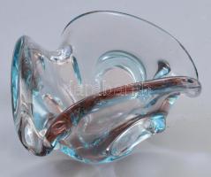 Chribska neodymium üveg asztaldísz, jelzés nélkül, d: 18 cm