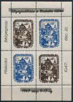 1947 Miskolci bélyegnap emlékív (rozsda / stain)
