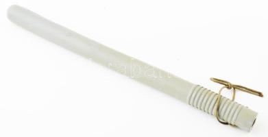 "Kádár kolbász", cca 1970 gumibot, h: 44 cm